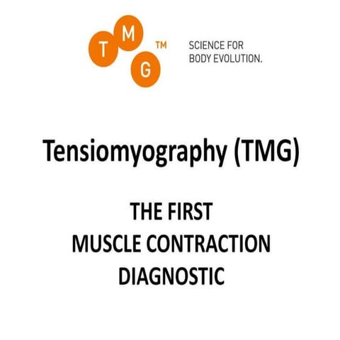 Tensiomyography (tmg lsu 1)