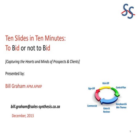 Ten Slides in Ten Minutes - To Bid or not to Bid