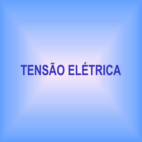 Tensão elétrica