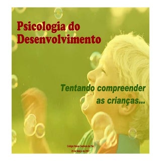 Tentando Compreender As CriançAs