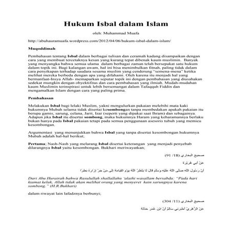 Tentang Isbal | DOCX