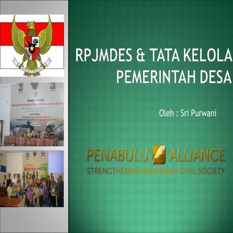 RPJMDES & TATA KELOLA PEMERINTAH DESA