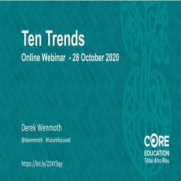 Ten trends   webinar october