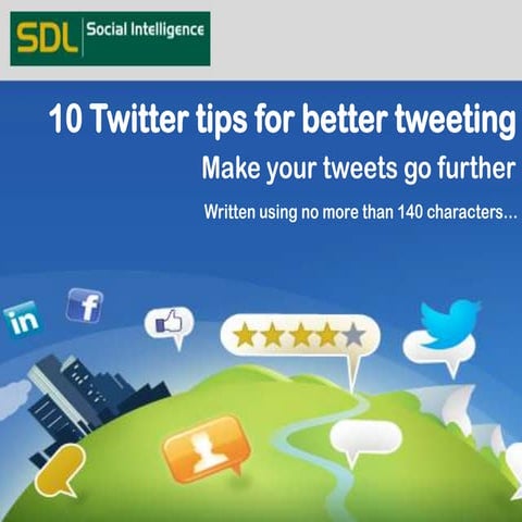 Ten twitter tips from SDL