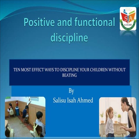 Ten ways to discipline your children 