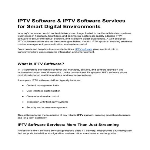 IPTV Software & IPTV Software Services for Smart Digital Environments.pdf