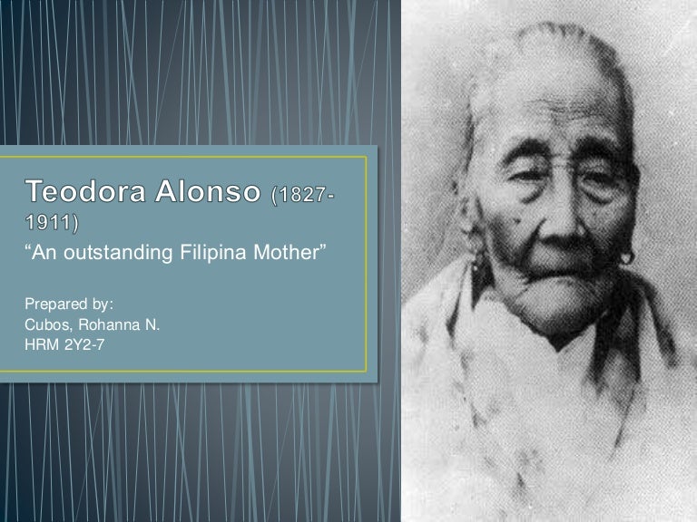 Teodora alonso (1827 1911)