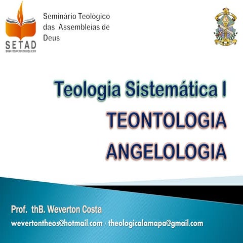 Teontologia - AULA 01