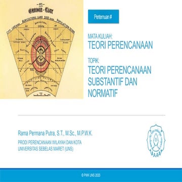Teoper - Teori Substantif dan Normatif.pptx