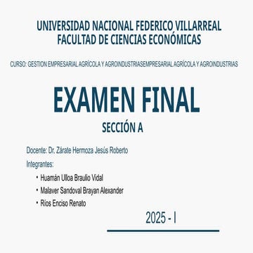 EXAMEN FINAL DE MARKETING DE GESTIÓN EMPRESARIAL