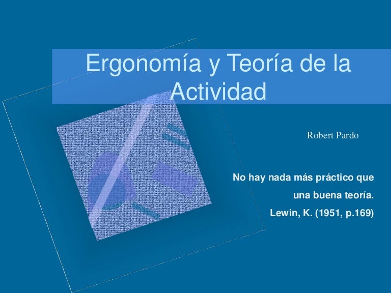 Teoría de la Actividad