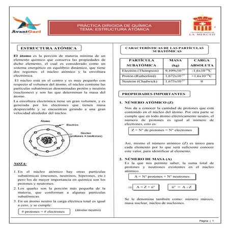 Teoría de estructura atómica