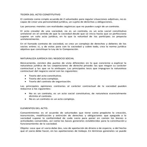 Teoría del acto constitutivo