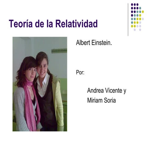 Teoría De La Relatividad