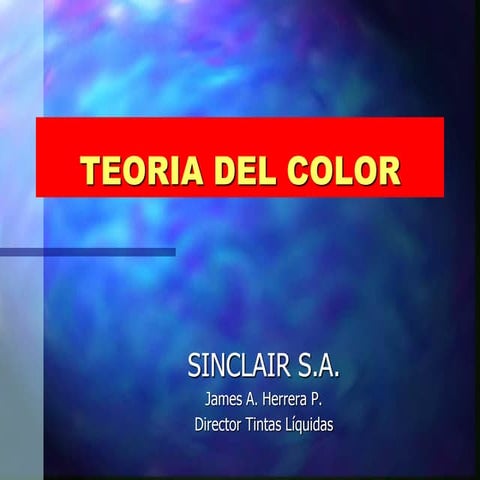 Teoría del color. Formas. 
