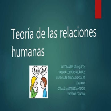 Teoría de los recursos humanos