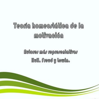 Teoría homeostática de la motivación