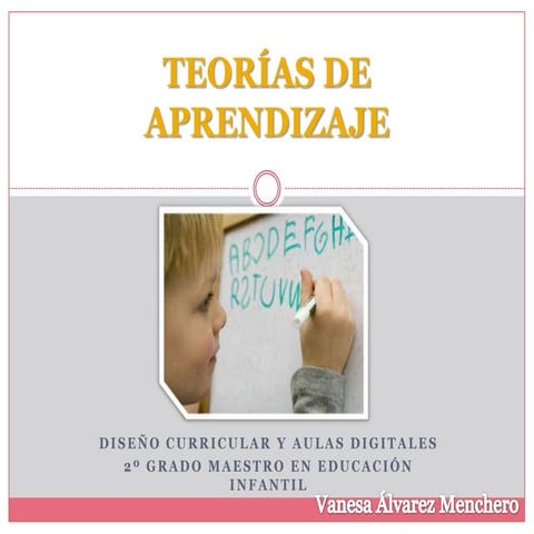 Teorías de aprendizaje