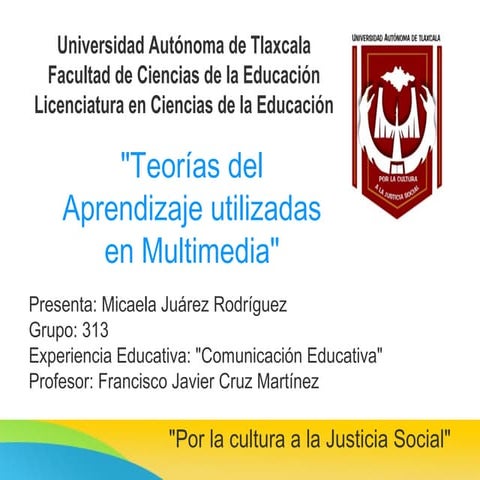 Teorías+del+aprendizaje+en+multimedia