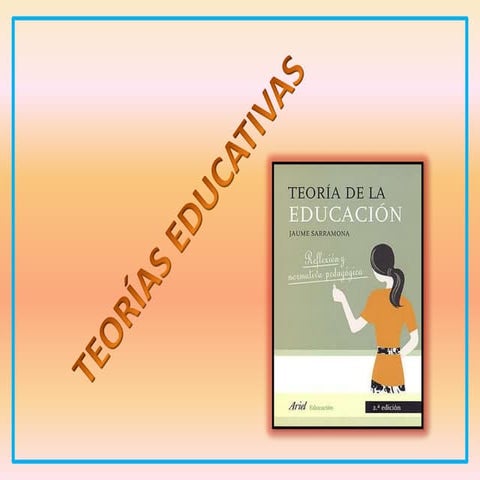 Teorías educativas