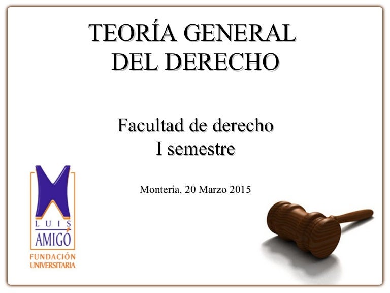 Que estudia la teoria general del derecho_teoria_online
