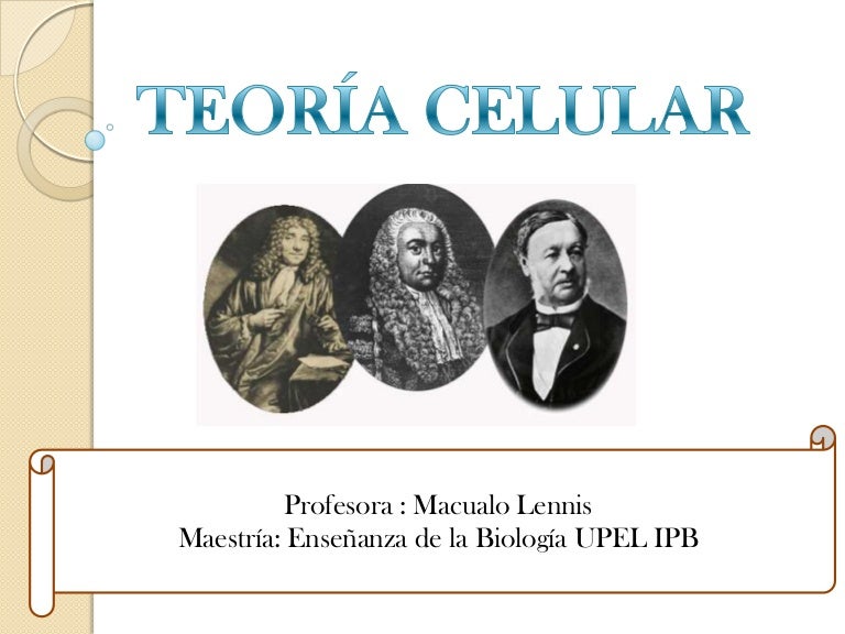Teoria celular Teoria celular