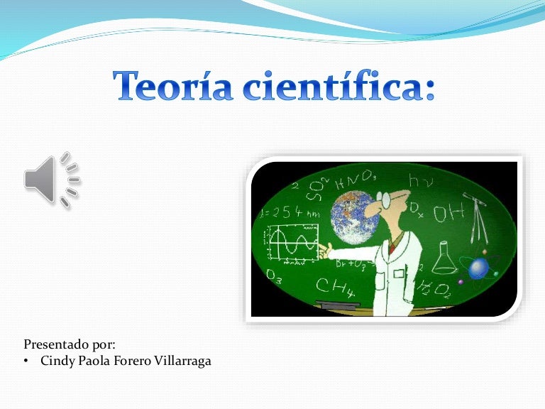 Teoria cientifica presentacion