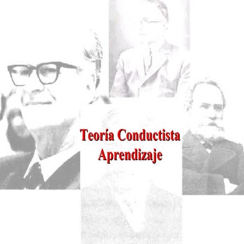 Teoria conductista 1