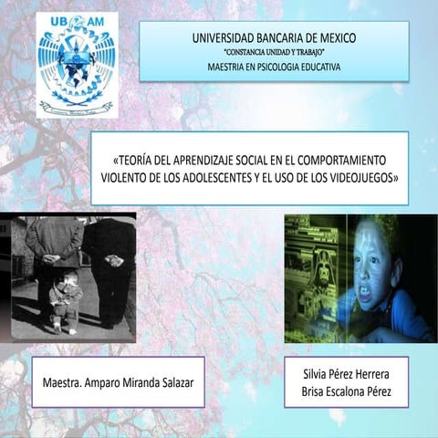 Teoría de aprendizaje social de Bandura