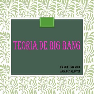 Teoria de big bang