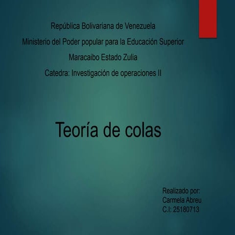 Teoria de cola_carmelaabreu