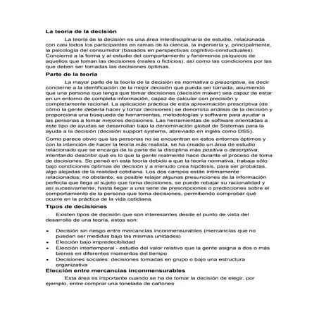 Eleccion racional teoria | PPTX