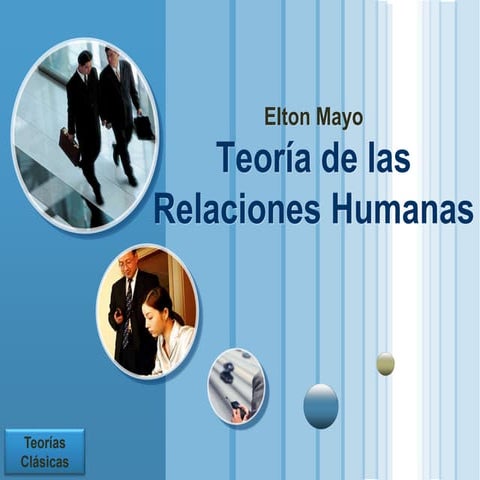 Teoría de Elton Mayo