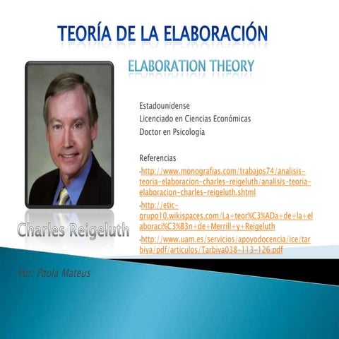 Teoria de la_elaboracion