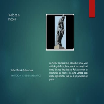 Teoria de la imagen 1 pensador s