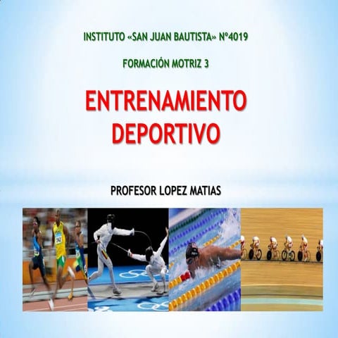 Teoria del entrenamiento deportivo (1)