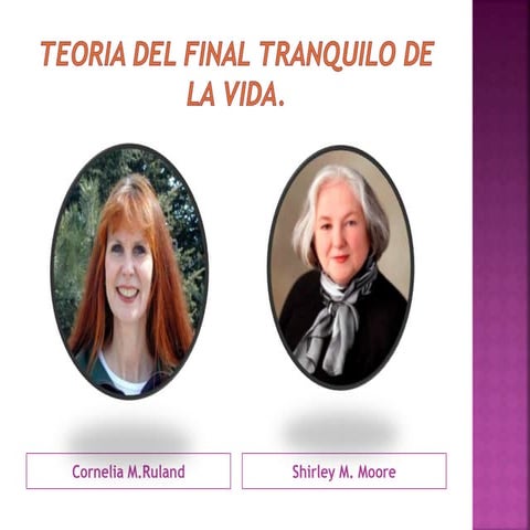 Teoria del final tranquilo | PPTX