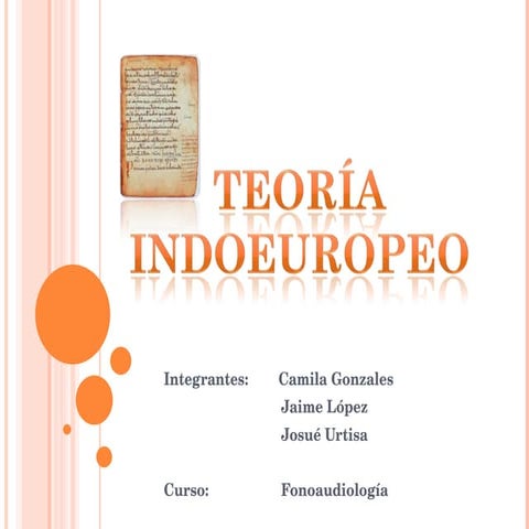 Teoria del indoeuropeo