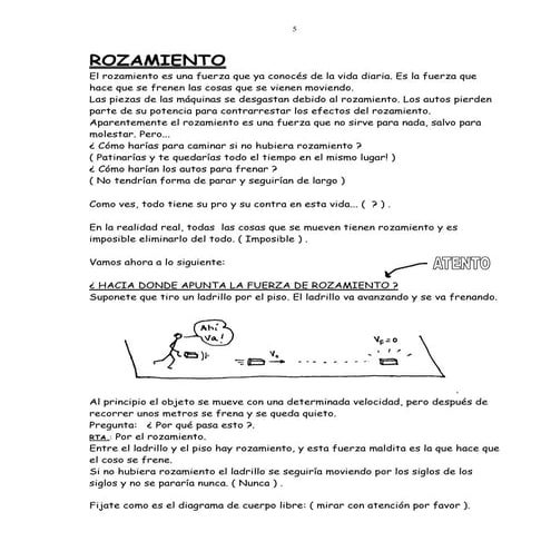 Teoria de rozamiento