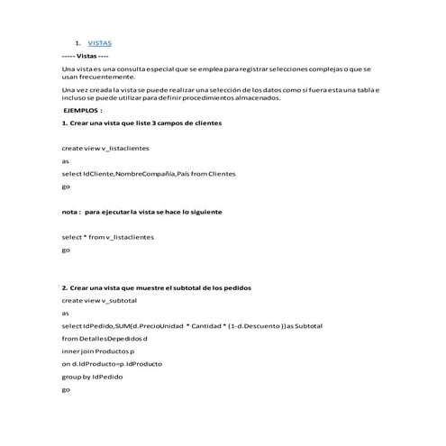 Teoria de sql y ejercicios
