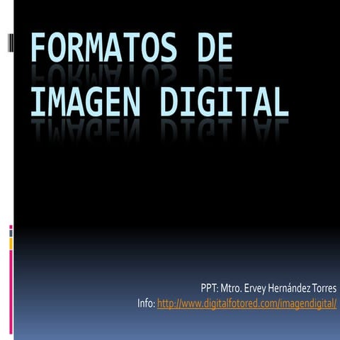 Teoria formatos de imagen
