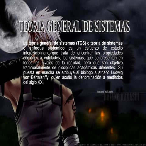 Teoria general de los sistemas