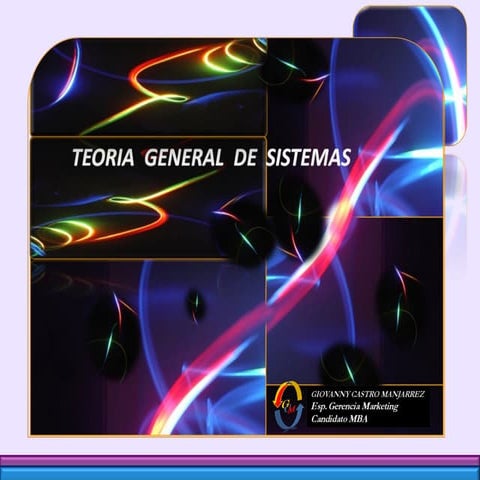 Teoria general de sistemas 2