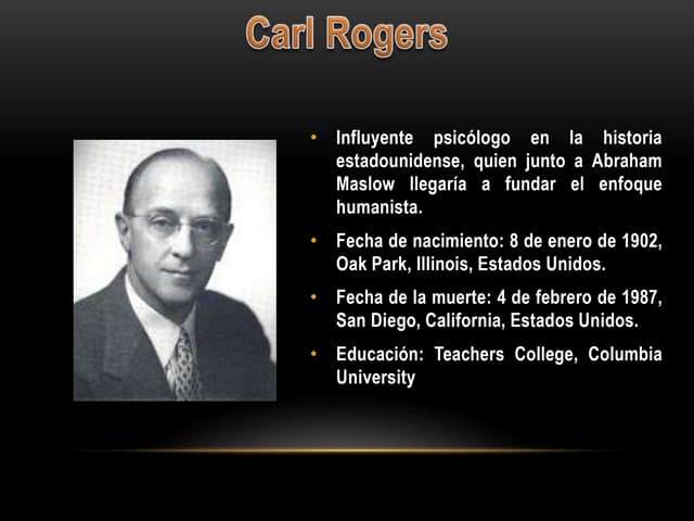 Teoria humanista Carl Rogers