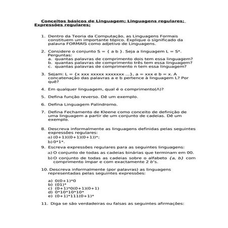 Teoria Lista Exercicios 1.0