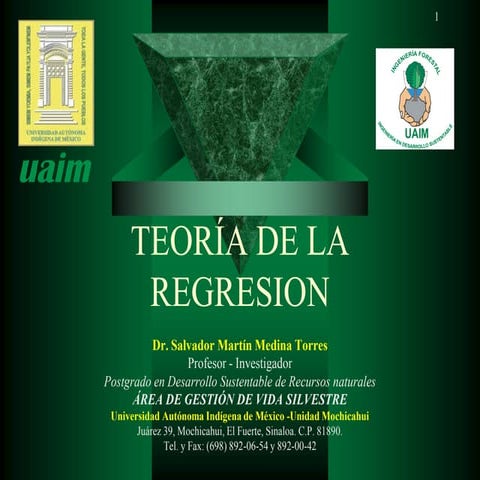Teoriaregresionminimoscuadradosver1 2-110127153338-phpapp01