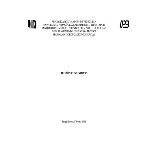 Teorias coductistas (cuadro comparativo)