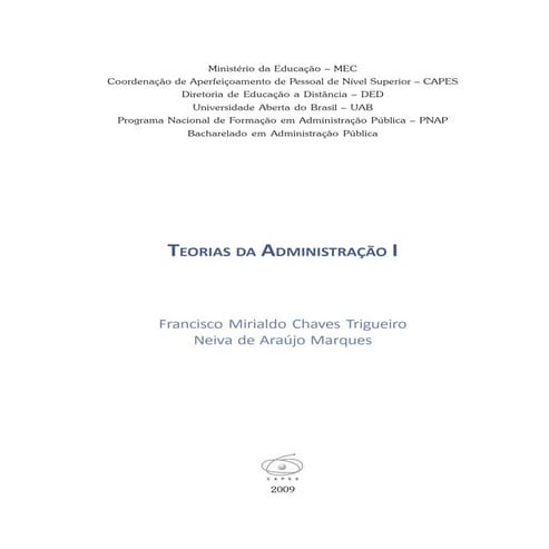 Teorias+da+administra%c3%a7%c3%a3o+i | PDF