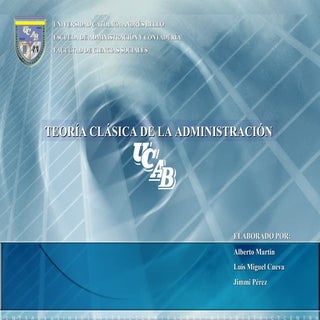 Teorias de la administración