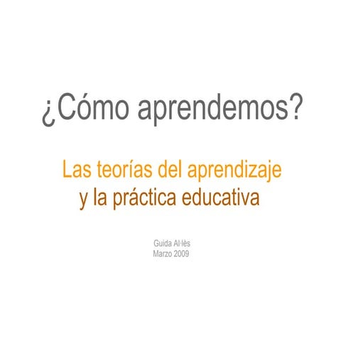 Teorias del Aprendizaje_Piaget